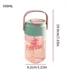 Water Bottles 550ml Cute Cup Fruit Tea Built-in Filter Portable Sports Outdoor Travel Kettle Coffee Milk