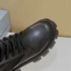 Buty Wysokiej jakości portfel damski krótkie buty unisex martin buty grube podeszwy podwyższone patentowe buty skórzane buty