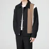 Men's Jackets 2024 Autumn Casual Loose Patchwork Assorted Colors Jacket