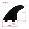 3 pieces G5 Surfboard Fins Size M SUP Accessory Surf Fin Paddle Board Fin 240123