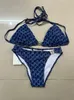 Designer Damen Bademode Bikinis Mode Brief Hohe Taille Badeanzug Sexy Lady Split Bikini Für Urlaub 7858