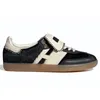 Top 2024 Mens Mulheres Plataforma Baixa Sapatos Casuais País de Gales Bonner Leopardo Escuro Marrom Fox Marrom Pônei Tonal Creme Branco Homens Mulheres Treinadores Sapatilhas Tamanho 36-45