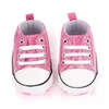 Eerste wandelaars Born Baby Schoenen Lovertjes Canvas Sneakers Jongens Meisjes Peuter Zachte zool Antislip