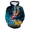 Männer Hoodies Frühling Und Herbst 3D Gedruckt Sweatshirts Saint Seiya Männer Frauen Kinder Mode Pullover Streetwear Junge Mädchen Kinder jacke