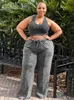 Wmstar grande taille pantalons ensembles femmes en été vêtements deux pièces tenues pantalons de survêtement correspondant survêtement vente en gros goutte 240127