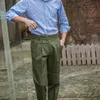 Pantaloni da uomo autunno pantaloni moda coreana slim fit pantaloni solidi da lavoro formali tutti abbinati pantaloni lunghi da uomo H76 240118