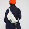 Sacs de taille japonais Harajuku Vintage, sac à bandoulière de grande capacité pour femme étudiante poitrine coréenne Ins Style de rue Simple mode