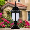 Wall Lamp Die-Casting Aluminum Column Head Waterproof Outdoor European Style Courtyard Fence Post