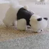 Coleiras de cachorro ins bonito panda orelha boné arnês peito volta conjunto outono e inverno trela para cães pequenos bichon produtos para animais de estimação