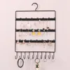 Decoratieve Platen Muur Oorbel Sieraden Organisator Hangende Houder Ketting Display Stand Rack Hanger