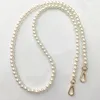 Sangle en perles de marque pour sacs à main, accessoires de sac à main, poignées de ceinture, jolie chaîne de perles, fourre-tout, pièces pour femmes, fermoir en or, 277F