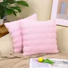 Cuscino moderno semplice rosa fodera in peluche autunno inverno soggiorno divano letto Love Case Decor Coverd