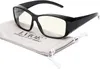 LVIOE Fit Over Blue Light Blocking Glasses to Wear Over Prescription/RX Glasses LS024