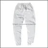 Pantalons pour hommes Pantalons pour hommes Sweat Hommes Femmes Lettre Arrêtez de regarder ma bite Pantalons de survêtement Joggers Drop Hip Hop Noir Taille haute Cadeau Drop Deli Dhaj5