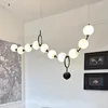 Lámparas colgantes Lámpara de araña moderna Candelabros para luces de comedor Iluminación interior de techo colgante