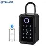 Smart Lock YRHANDlock Cassette di sicurezza Wifi Password Impronta digitale Cerradura Inteligente Tuya portatile elettronico