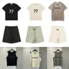 Herren-T-Shirt, Essentialshorts, T-Shirt, Weste, kurze Hose, Essentialsweatshirts, Letter Pure Damen-Kapuzenpullover, hochwertiges ärmelloses Tank-Top, T-Shirt für Herren