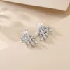 Stud Earrings Sterling Silver European And American Tassel Wholesale S925 Ear Studs