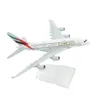 1.400 scala metallo replica di aerei Emirates Airlines A380 B777 aereo pressofuso modello aereo da collezione giocattoli per ragazzi 240118