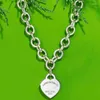 Tifine – collier avec pendentif en forme de cœur pour femmes, en argent Sterling 925, classique, à la mode, vert, rouge, rose, 1:1, marque originale, cadeau de vacances