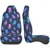 Car Seat Covers Ers Er Blue Pink Jellyfishes S Vehicle Front Fit Protector 2 Pcs Drop Delivery Automobiles Motorcycles Interior Access Otohj