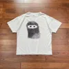 Herren-T-Shirts 666 Streetwear-T-Shirts Luxusmarke 1 1 Beste Qualität Graffiti-bedruckte Kleidung Lose übergroße 100-Baumwoll-Tops T-Shirt für Männer Q240201