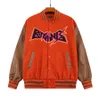 Erkek Tasarımcı Ceketler Windbreaker Varsity Vintage Gevşek Uzun Beyzbol Hip Hop Harajuku Mektubu Nakış Sokak Giyim Erkekler Unisex Coats Boyut M-2XL