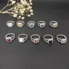 Men Luxe Emerald Wedding Ring Sieraden Designer Eden Man Popular Diamond Eternity Band in Silver 925 Geplaatste platina -ringen