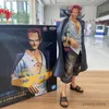 Фигурки аниме, цельный Banpresto Chronicle Master Stars plece the shanks, экшн-фигурка 26 см, коллекция фигурок из ПВХ, модель игрушки, подарки