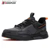 Chaussures à roulettes Chaussures de sport en cuir pour hommes Chaussures de course légères Baskets imperméables Orgin Chaussures pour hommes Baasploa 2022 Nouvel automne Q240201