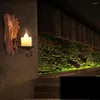 Wandlamp Woonkamer Houten LED Café Bar Slaapkamer Nachtkastje Industriële Stijl Woondecoratie Lampen