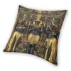 Almohada Antiguo Egipto Faraón Totem Patrón Cubierta nórdica Decoración del dormitorio Silla de cultura egipcia