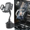 Car Cup Holder Phone Mount Adjustable Gooseneck Smart Phone Car Cradle for iPhone 7 7P 8 8P X XS XR/Samsung Galaxy S10 S9 / Huawei LL