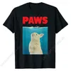 T-shirts pour hommes Paws Bunny T-shirt drôle Parodie Animal Pet Lover Cadeaux Famille Casual Coton Hommes Tops Impression