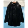 Mens Fur Autumn and Winter Thickened Warm Coat 113 115 BJPH