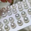 Gemstones Natural 910mm Sea Round Genuine White Pearl For Women Pendant Ring Loose Pearls