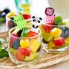 Forks Cartoon Fruit Fork Toothpicks Cute Animal Food Selection Mini Bento Box Lunch Decoration Children's Supplement Tool