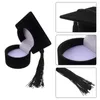 Jewelry Pouches Graduation Cap Ring Box Shaped Case Gift Holder Organizer For 2024 Party Supplies