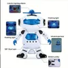 2024 Kids Robot Rotating Dance Toys With Music Led Light Electronic Walking Toys for Boys Girls Birthday Christmas Gift