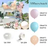 100pcs Macaron Blue Pink Orange Balloons Garland Kit Event Party Backdrop Wedding Decoration Kids Birthday Baby Shower X0726278p