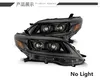 Toyota Sienna için kafa ışığı LED gündüz koşu far 2011-2019 DRL Turn Sinyal Çift Işın Lambası lens Araba Stil