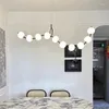 ペンダントランプモダンなシャンデリアランプダイニングルームライトのためのシャンデリア天井屋内照明