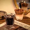 Latte Koffie Kaarsen Esthetisch Voedsel Geurende Aromatische Woondecoratie Vlamloze Sojawas In Glazen Potten 240122