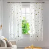 Zasłony Piękne Udekoruj swoje okno Home Tiul Curtain