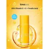 Outros suprimentos de maquiagem permanente Fundação Primer Cuidados com a pele Tempo menos 20% Vitamina C 30ml Essência de soro facial Ve Feric Acid Drop Entregar Dhluy