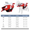 Dog Apparel Life Vest Summer Pet Jacket Safety Clothes Swimwear Swimming Suit Clown Fish Pattern