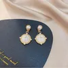 Stud Earrings Drop For Women Fashion Pearl Pendants Engagement Charm Hypoallergenic Jewelry Accessories Wholesale