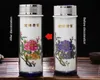 Thermosflessen Creatieve keramische kleurveranderende Thermosflessen mok Dubbele voering theekop modieus Drinkware Chinese zakelijke Thermosflessen Cup