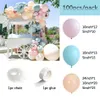 100 stuks Macaron blauw roze oranje ballonnen Garland Kit evenement partij achtergrond bruiloft decoratie kinderen verjaardag baby shower X0726259G