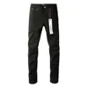 Purple Brand Jeans American High Street Noir Plissé Basicl2jp 404